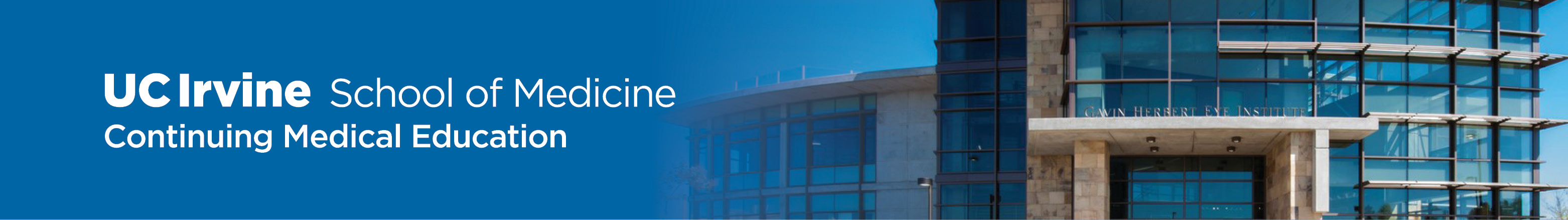 UC Irvine Gavin Herbert Eye Institute 19th Annual Colloquium Banner